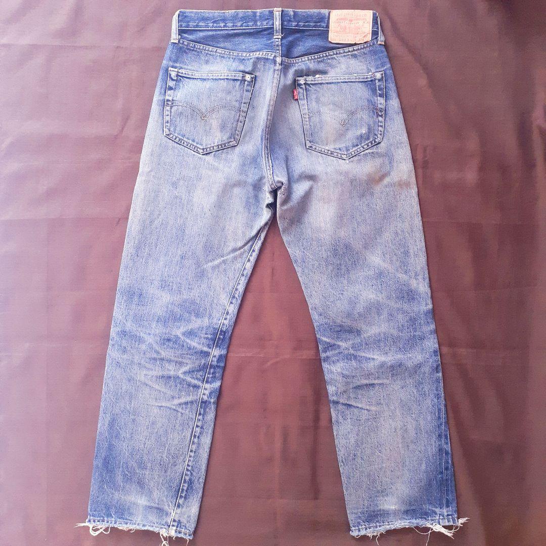 【ジャンク】LEVI'S【501XX 55年モデル】W32 バレンシア 復刻