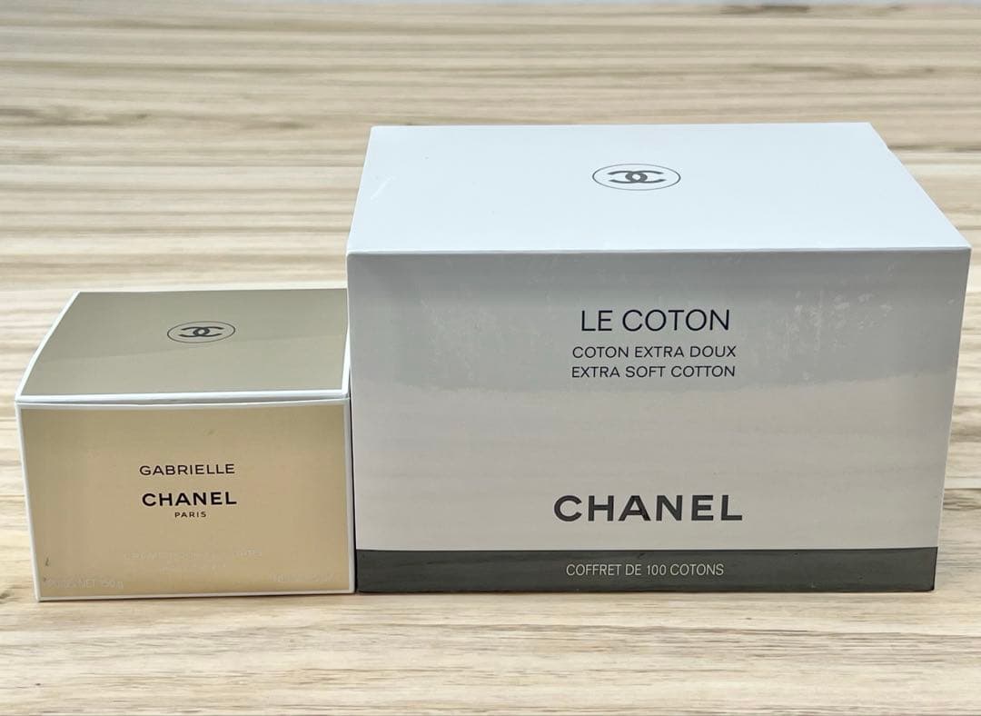 CHANEL シャネル コットン ボディクリーム 2点セット