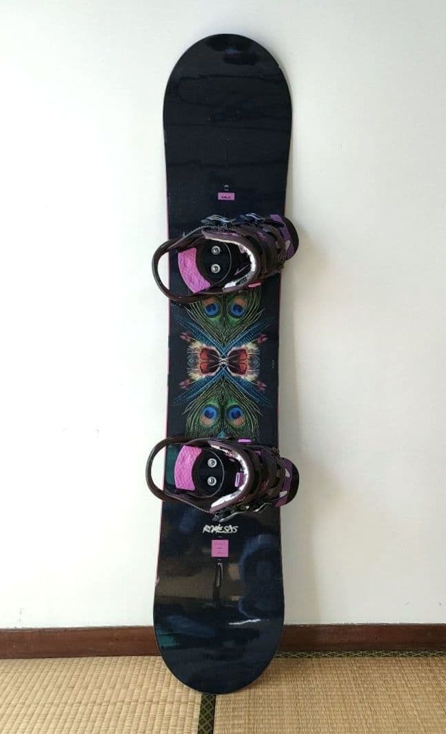 ROME SDS HEIST 142　fluxバインSサイズ　スノーボードセット