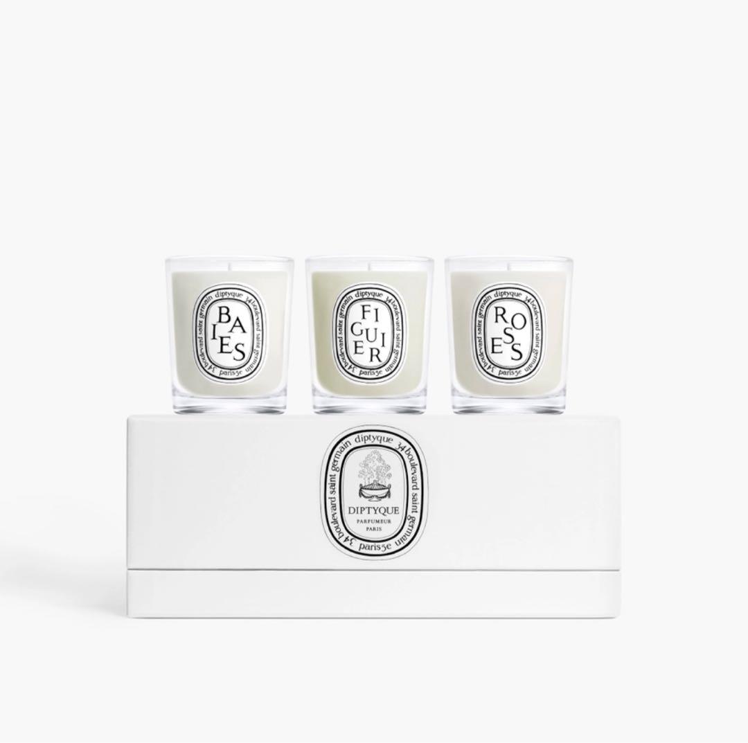 diptypue スモールキャンドルコフレ 3個セット