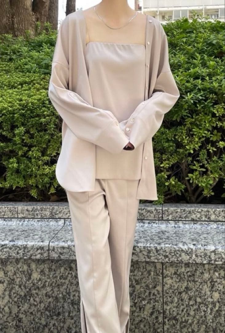 ダブルサテンビックシャツ