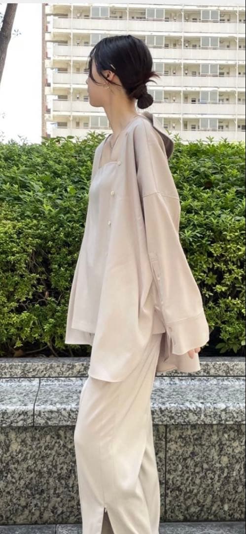 ダブルサテンビックシャツ