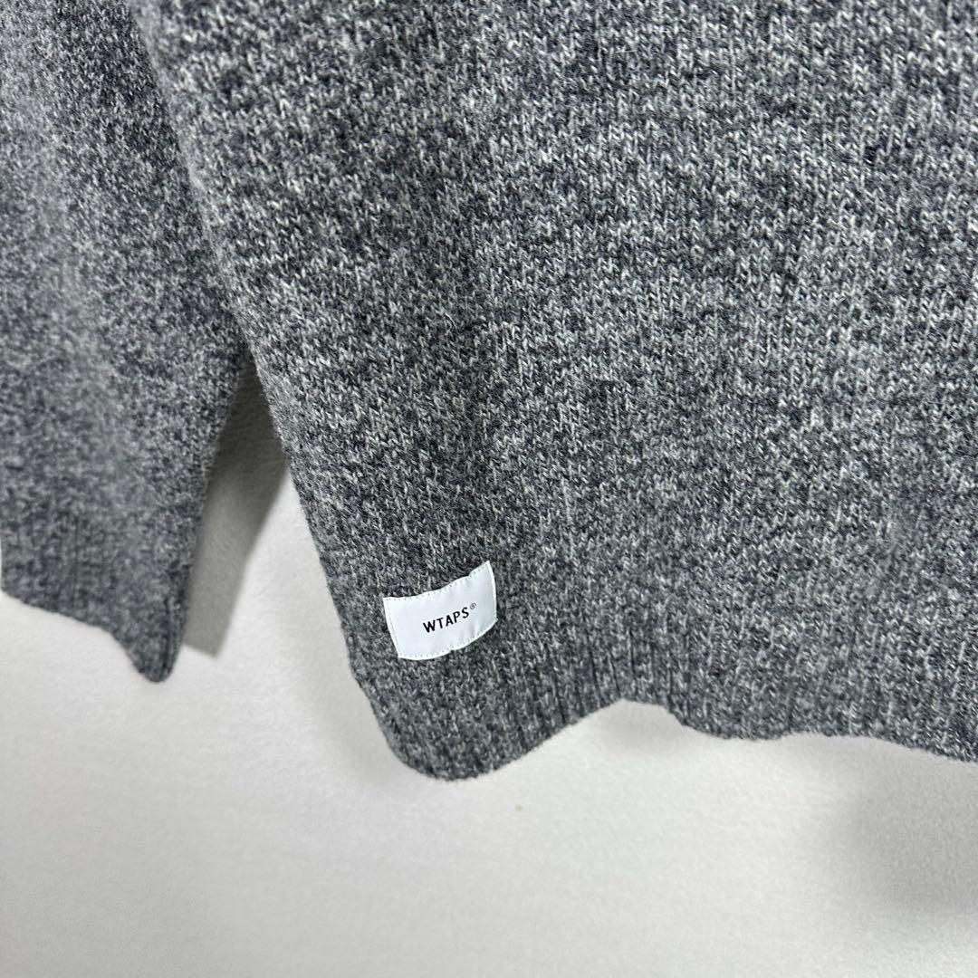wtaps deck ニット セーター　グレー