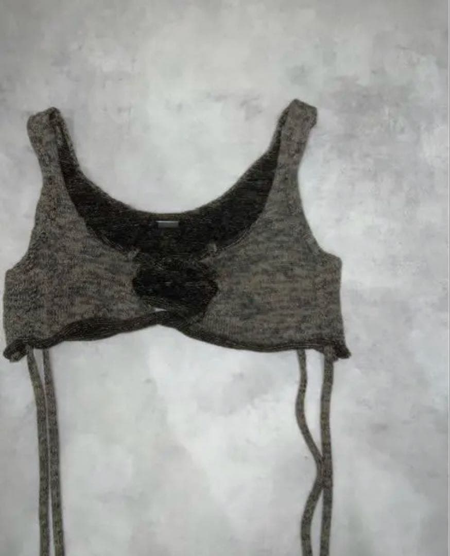 perverze ニット ビスチェ