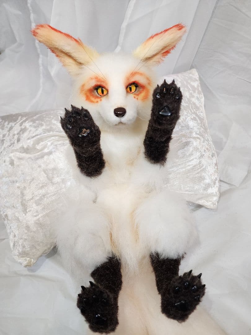 S*苑様 全身可動アートドール　妖狐　狐　二尾