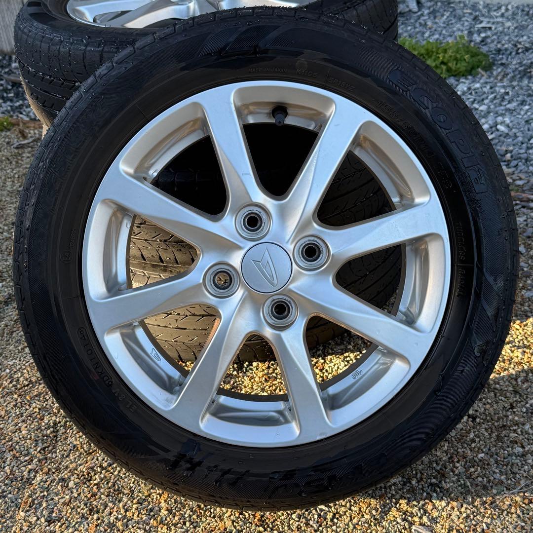 薔薇  155/65R14)ホイール4本セット　14インチ　①