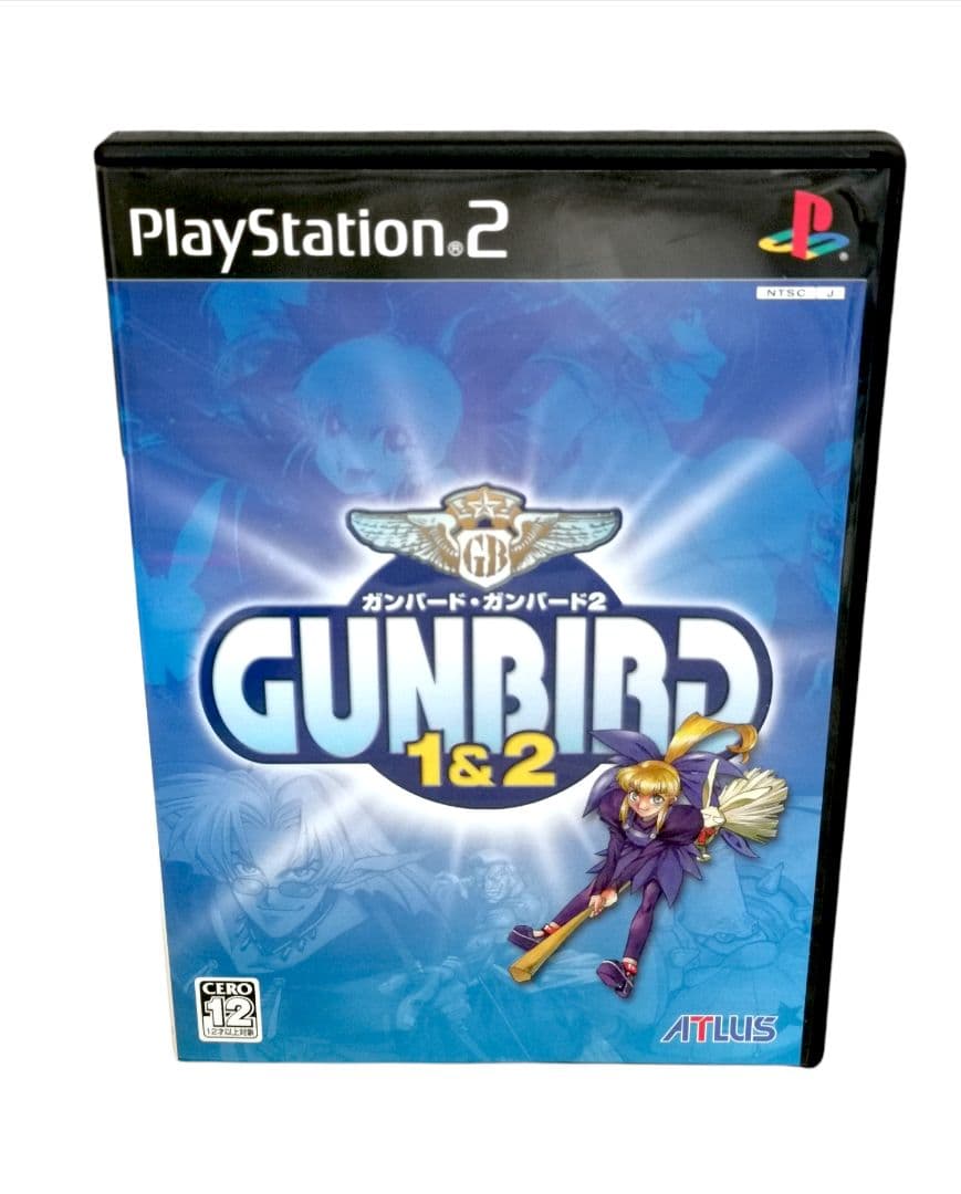【動作確認済】 PS2 ガンバード 1＆2 シューティング STG レア