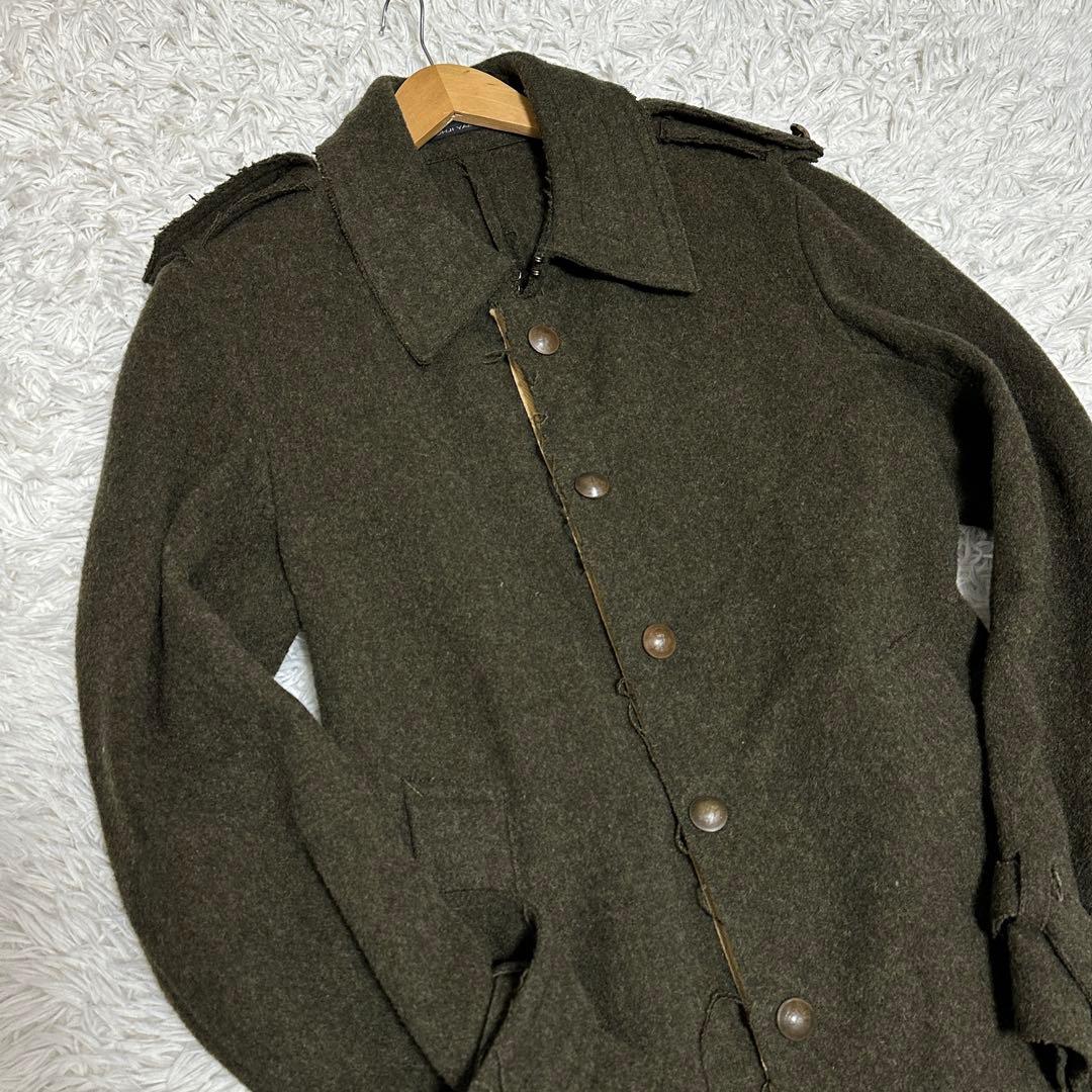 Yohji yamamoto vintage ロングコート モッズコート 3 L