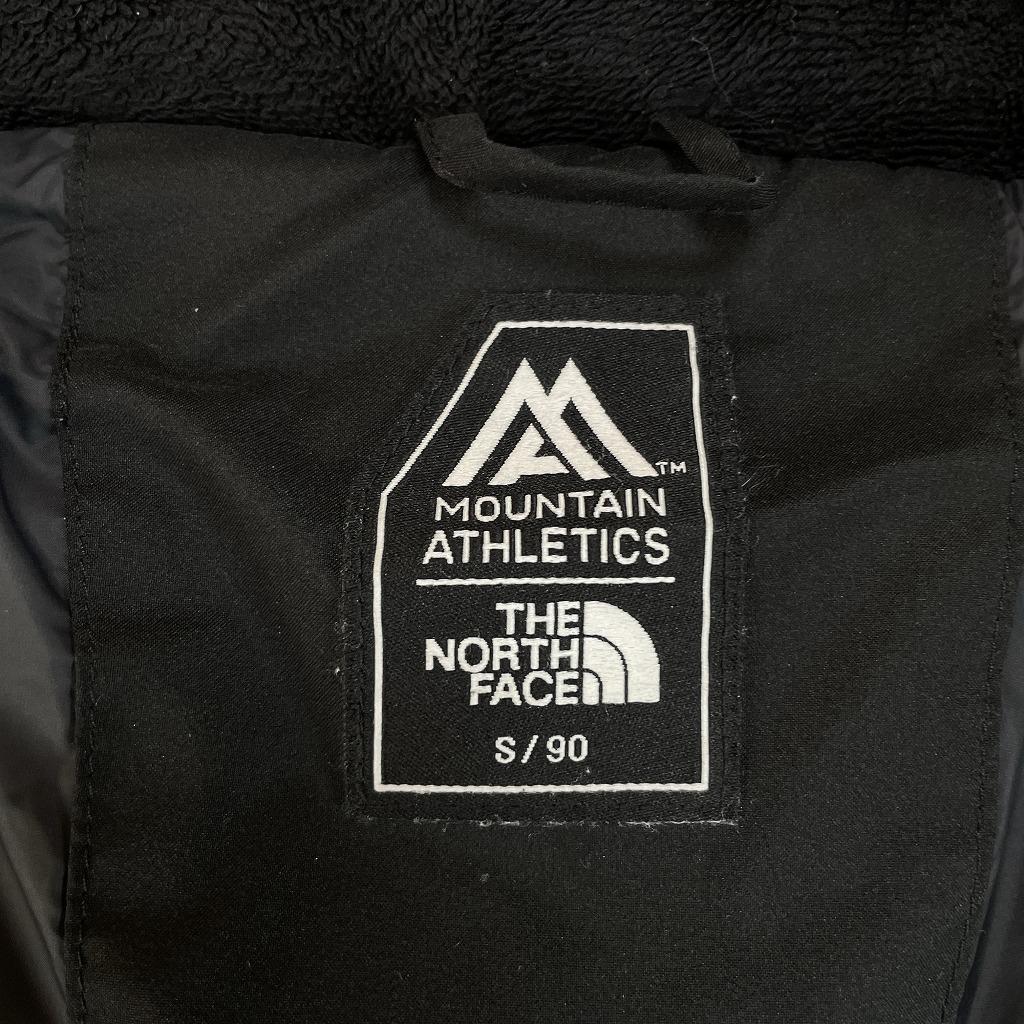 ノースフェイス　ロングダウン　ベンチコート　ロングコート　メンズS　ブラック