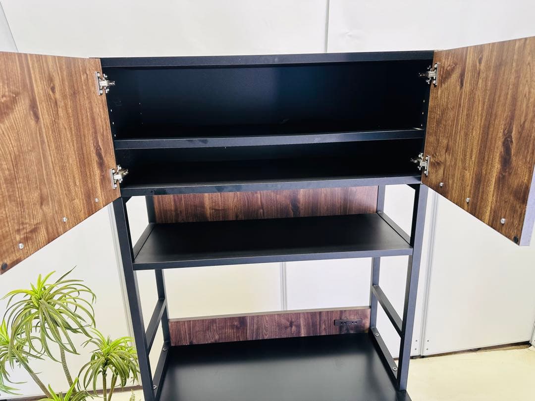 食器棚おしゃれレンジ台キッチン収納ラック