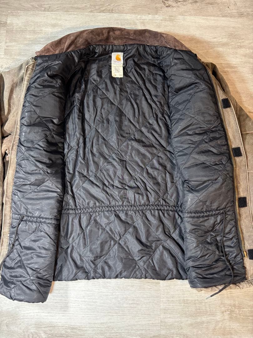 149 Carhartt ダック地 ワークジャケット 襟コーズ