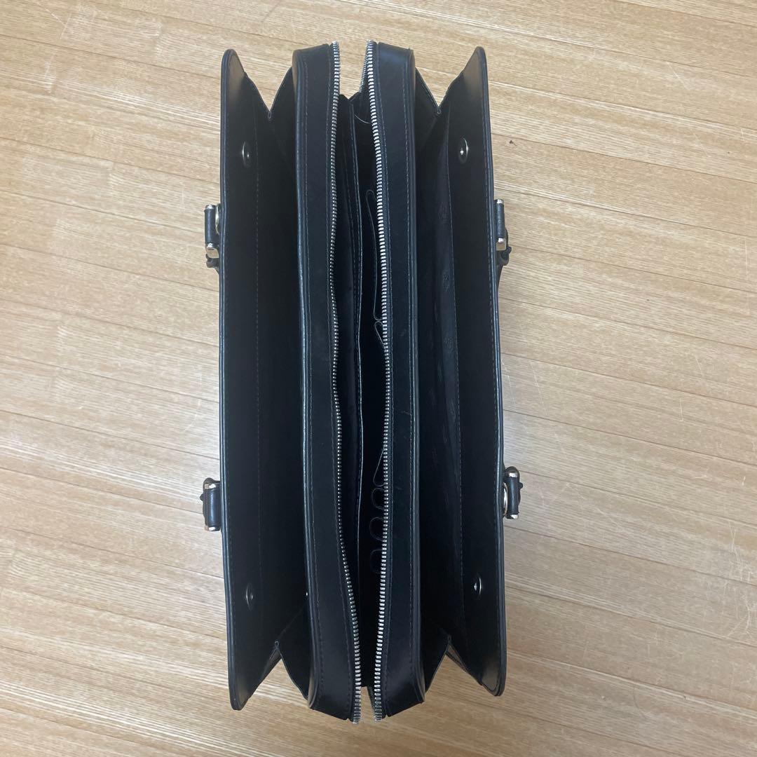 【即日発送】MONTBLANC ビジネスバッグ ブリーフケース3室 ブラック