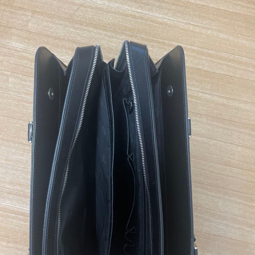 【即日発送】MONTBLANC ビジネスバッグ ブリーフケース3室 ブラック