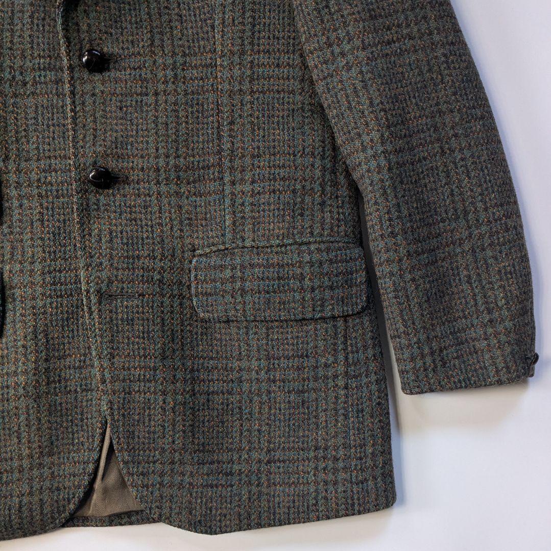 60s 70s dunn&co イギリス製 ハリスツイード ジャケット 96
