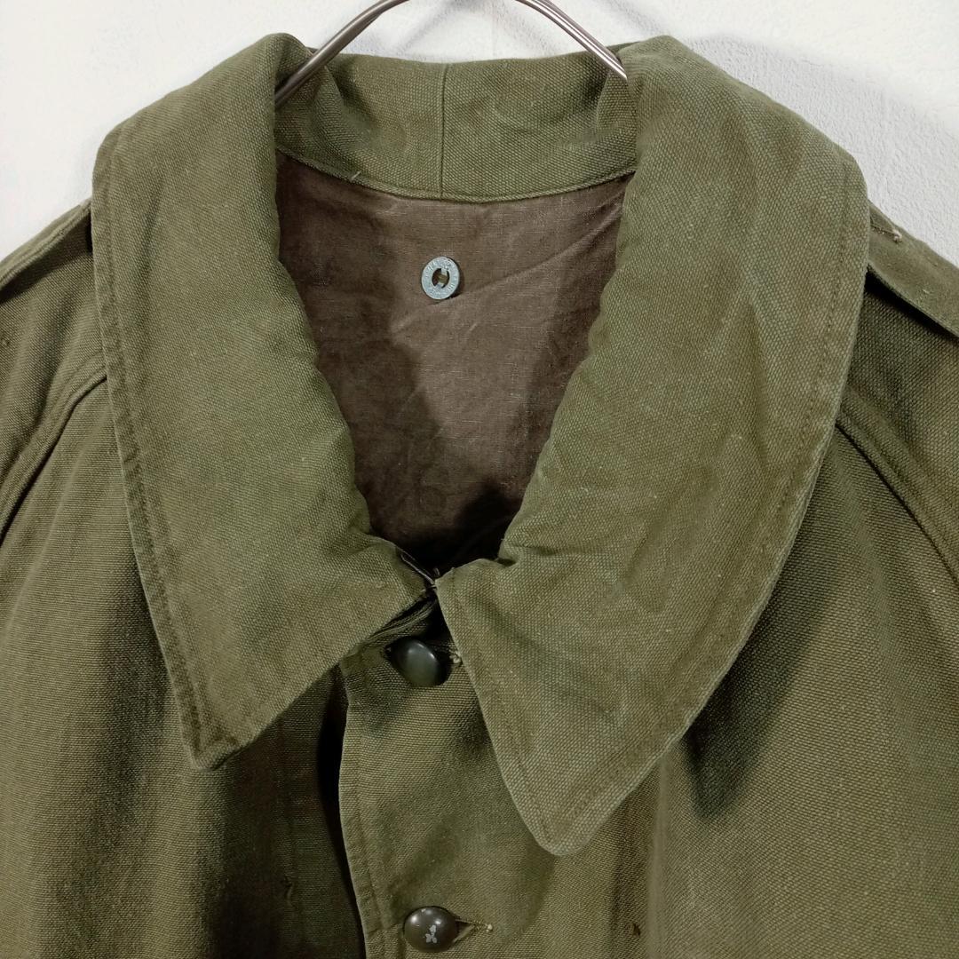 50s フランス軍 M35 モーターサイクル コート ミリタリー　L