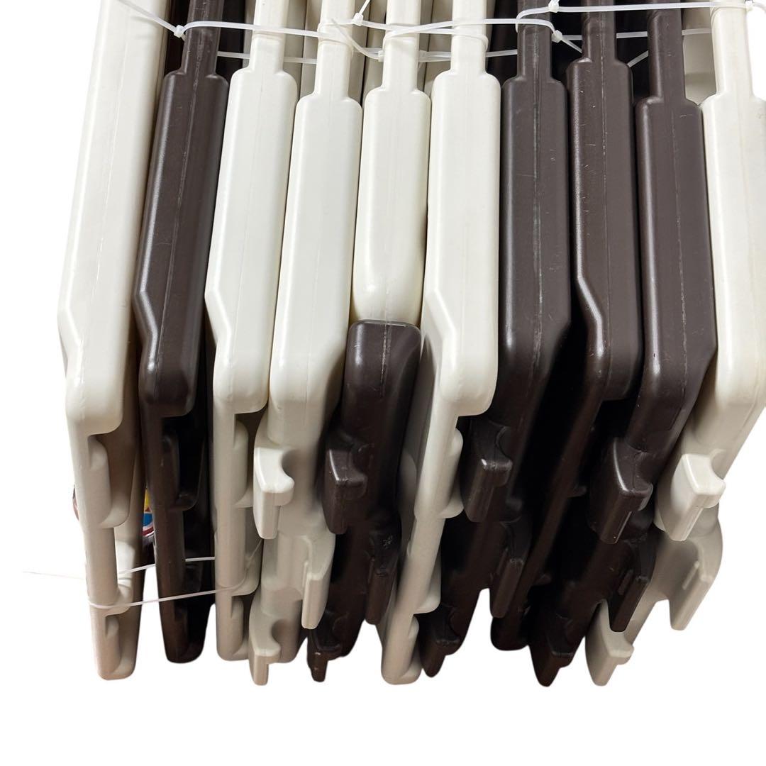 【日本育児】ミュージカルキッズランドDXⅡ ベビーサークル 10枚セット