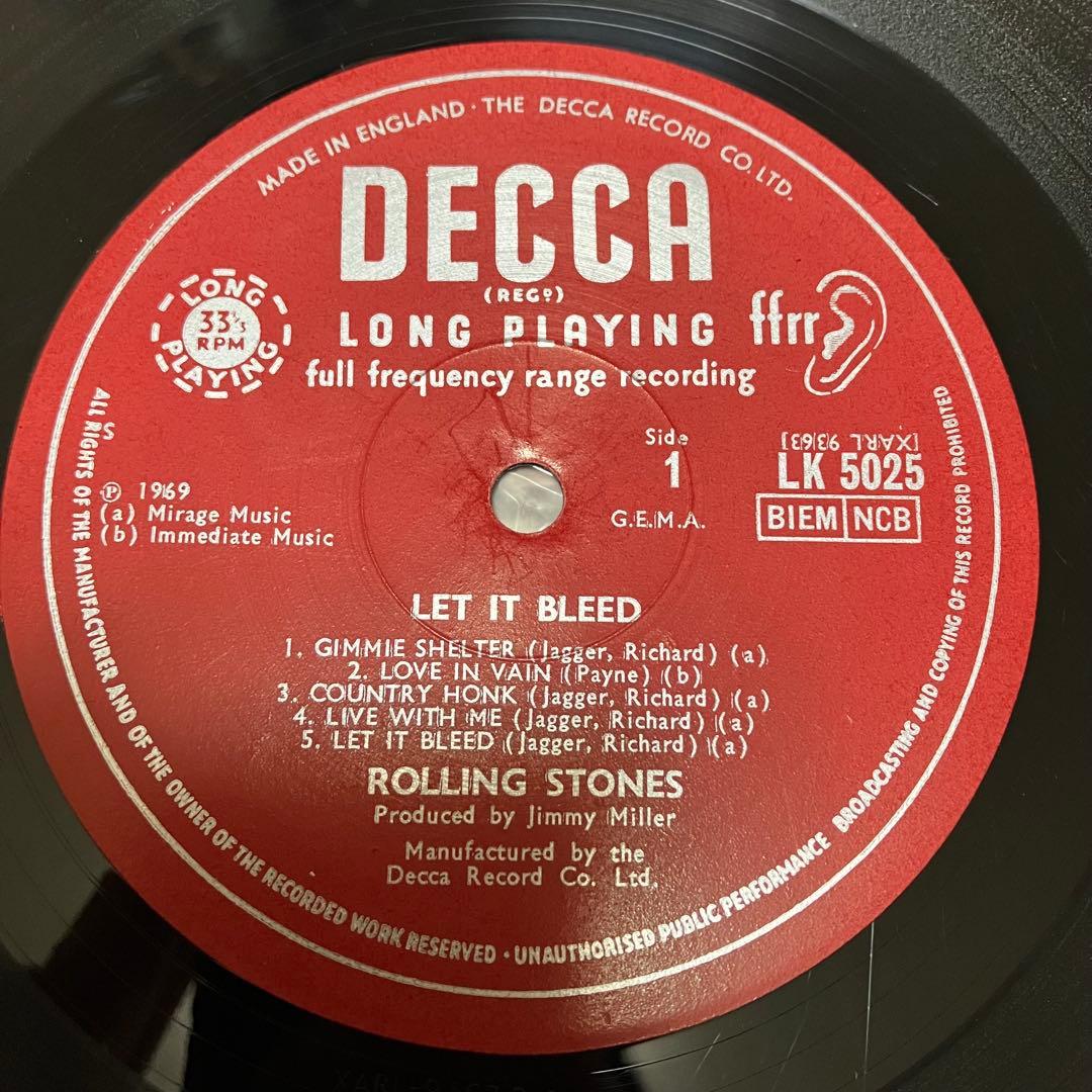 洋楽 ROLLING STONES / LET IT BLEED