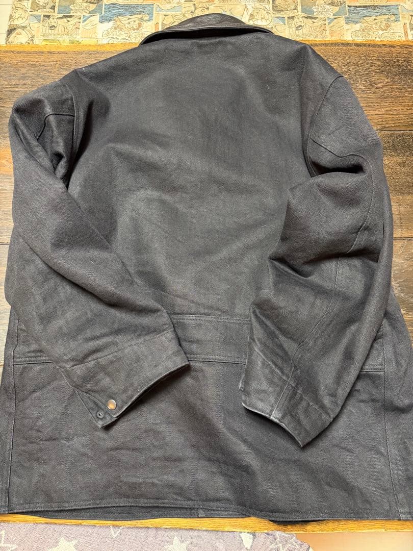 COMOLI 25AW 2 デニムレザーワークジャケット