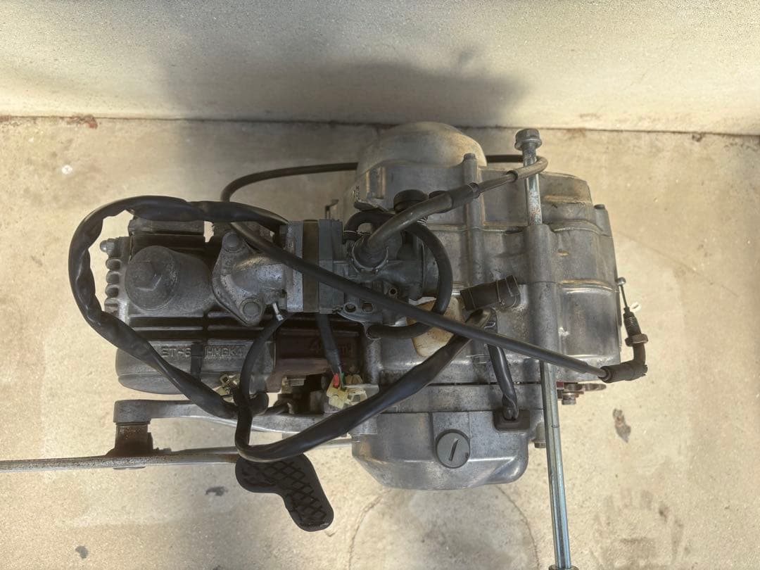 ホンダ　ジョルカブエンジン　キャブ　セル　キック付き　ダックスシャリー