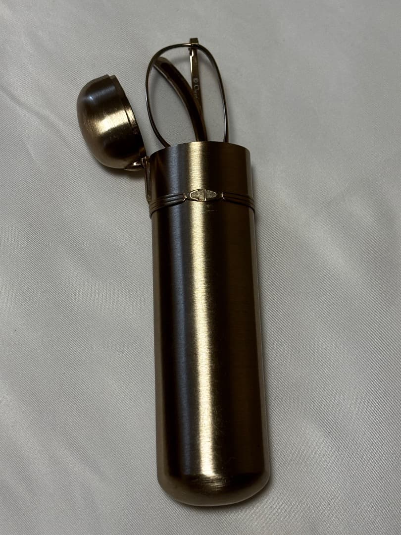 Christian Dior Vintage メガネ ゴールド メガネケース付き