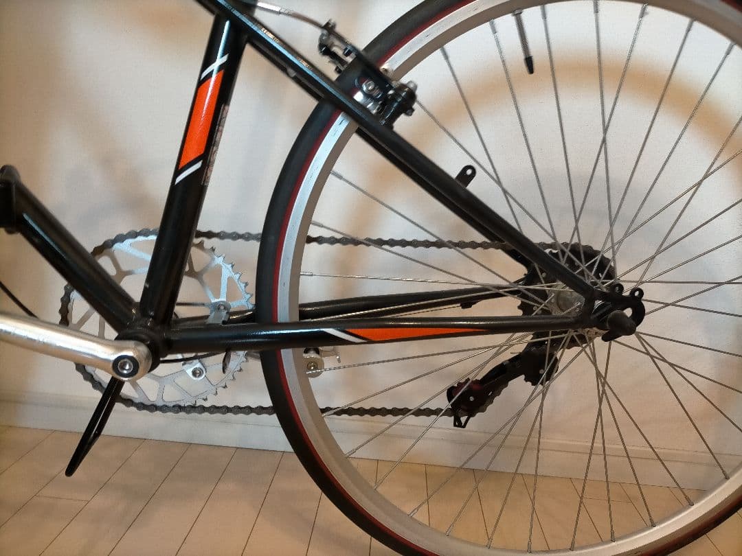 700 x 23C　6段変速　折りたたみ自転車　カスタム車　手渡可能(神奈川県)