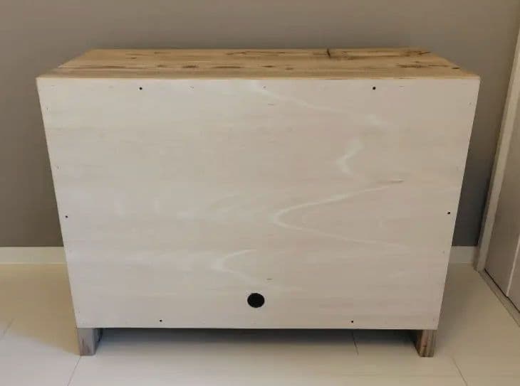 OLD ASHIBA 無塗装 シェルフ セミオーダー 幅860㍉