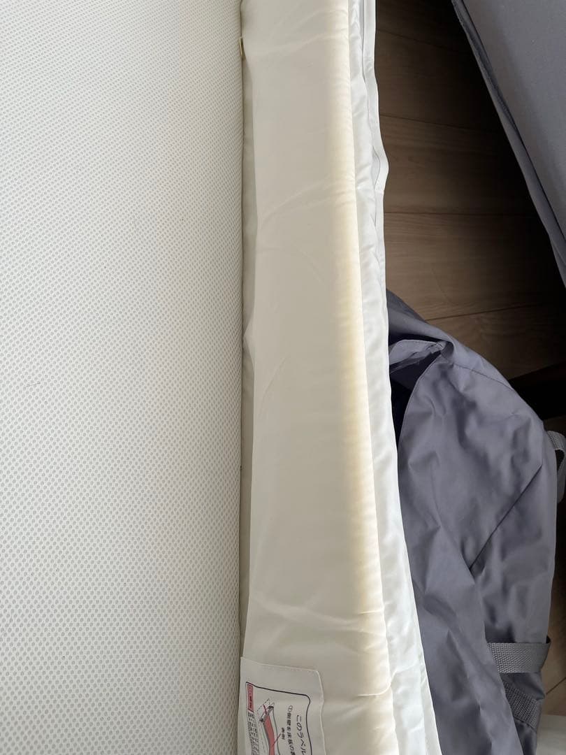 【12/16まで】Aprica　ココネルエアーAB　グレーベアー　ベビーベッド