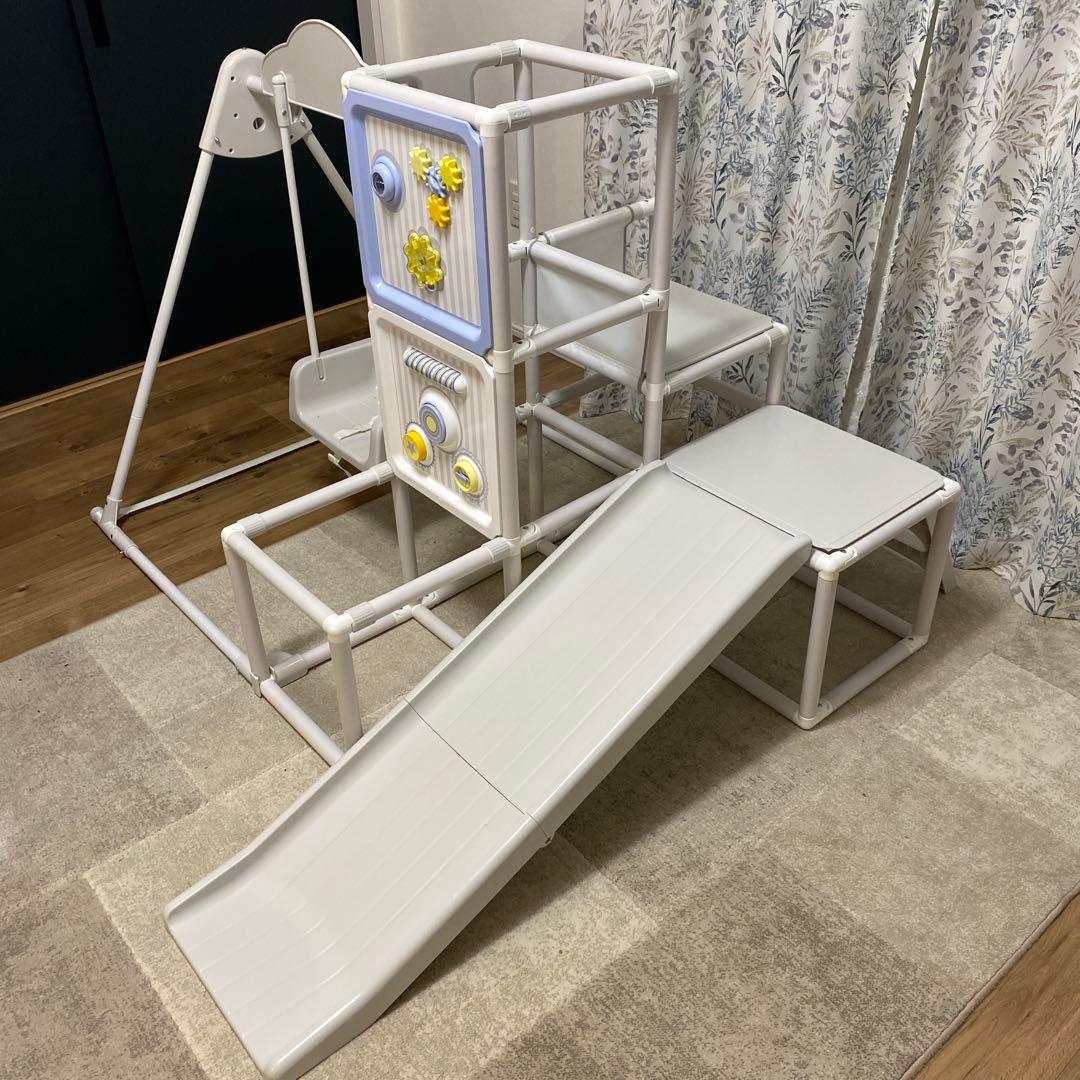 【美品/付属品完備】運動と知育のマイファースト ロングスロープ キッズパーク