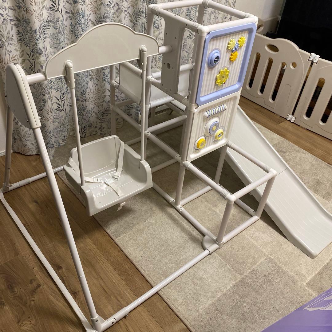 【美品/付属品完備】運動と知育のマイファースト ロングスロープ キッズパーク