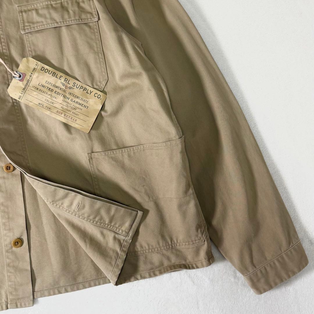 タグ付き未使用 RRL ロンハーマン 別注 チノ カバーオール ジャケット L