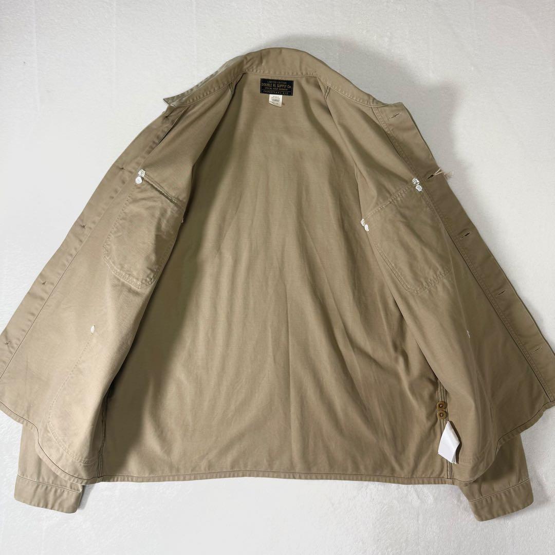 タグ付き未使用 RRL ロンハーマン 別注 チノ カバーオール ジャケット L