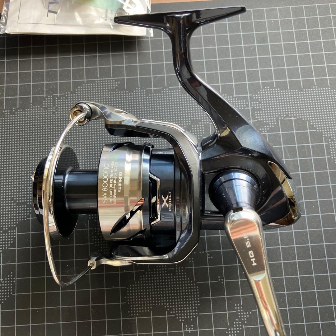 SHIMANO 21 TWIN POWER SW 8000HG スピニングリール