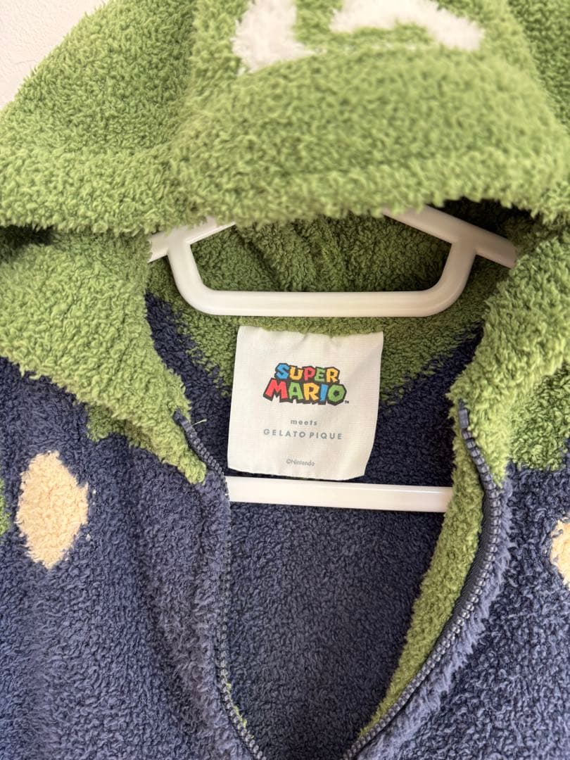 ジェラートピケ　マリオ・ルイージロンパースセット2枚セット　双子