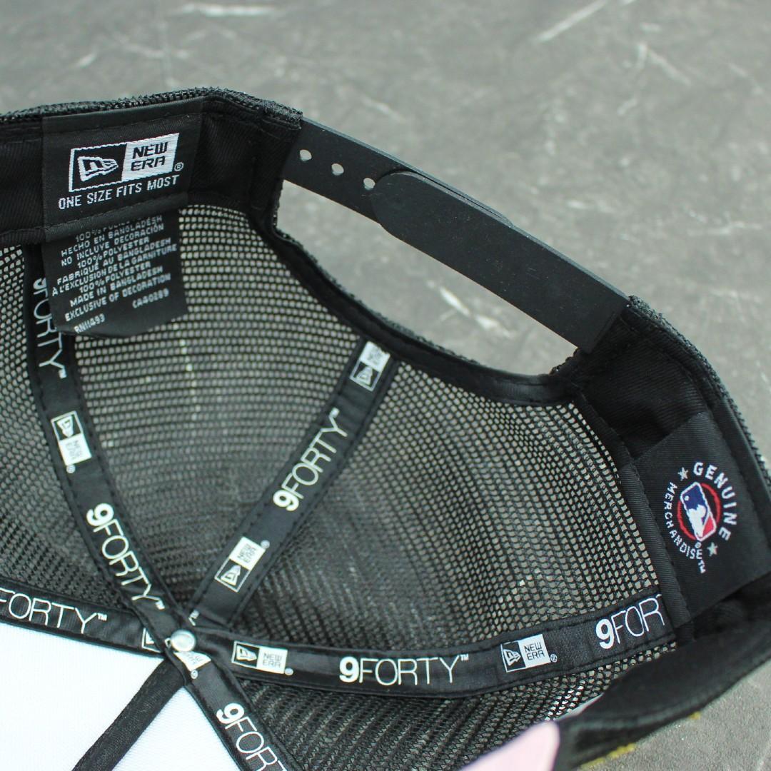 訳あり NEW ERA LA ドジャース ローズ メッシュキャップ 海外モデル