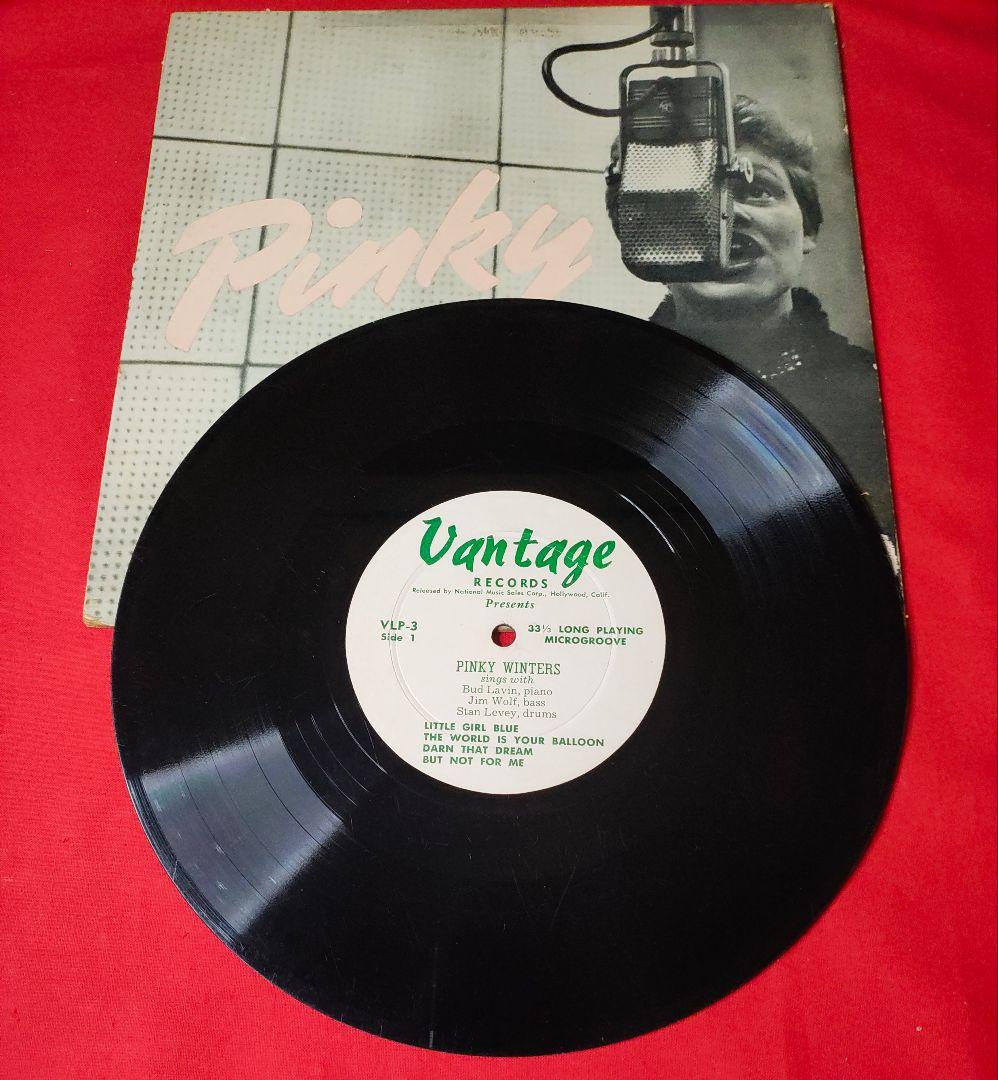 【ジャズ・シンガー、Pinky Wintersの超レア盤★オリジナル 10吋盤