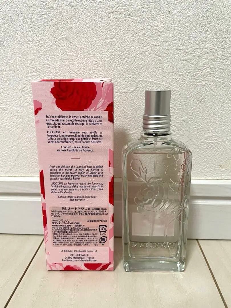 ロクシタン　ローズ　ハンドクリーム　香水