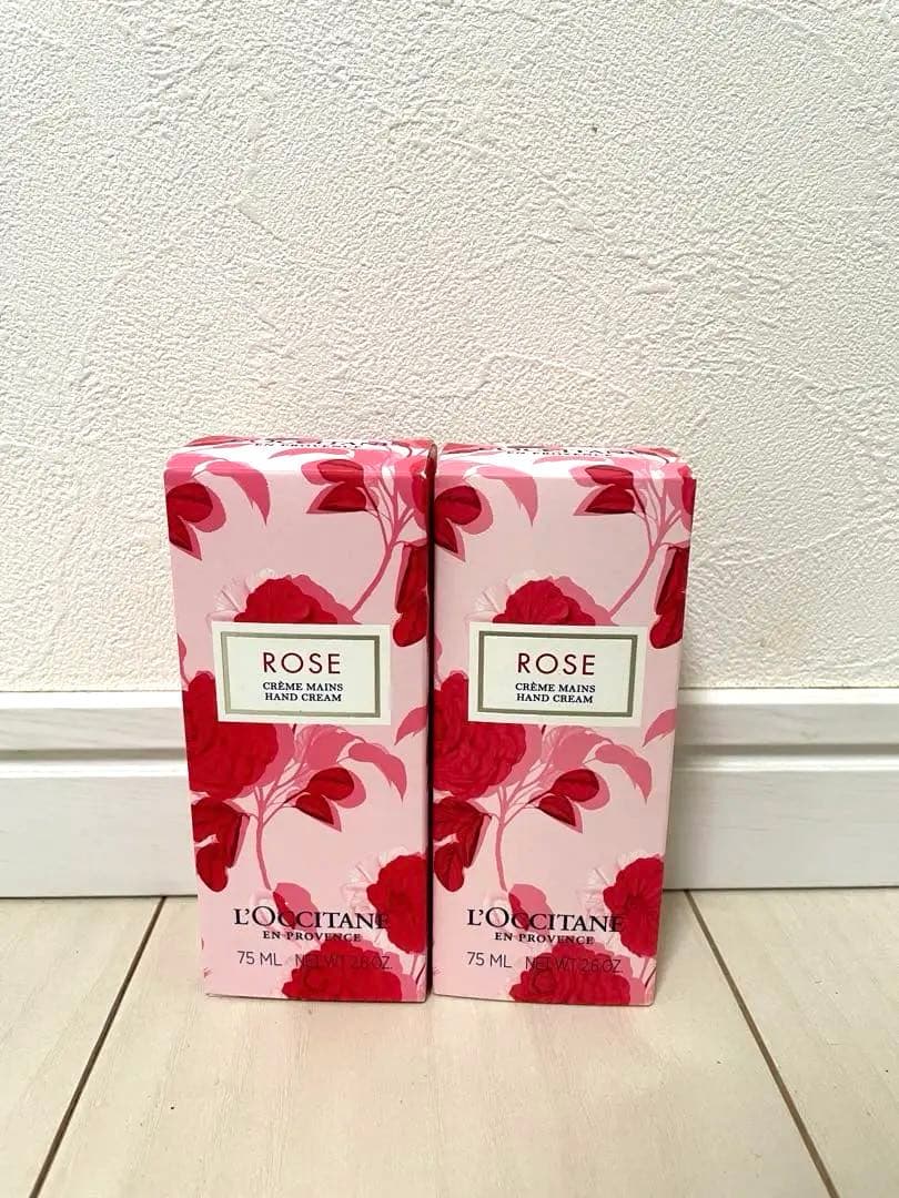 ロクシタン　ローズ　ハンドクリーム　香水