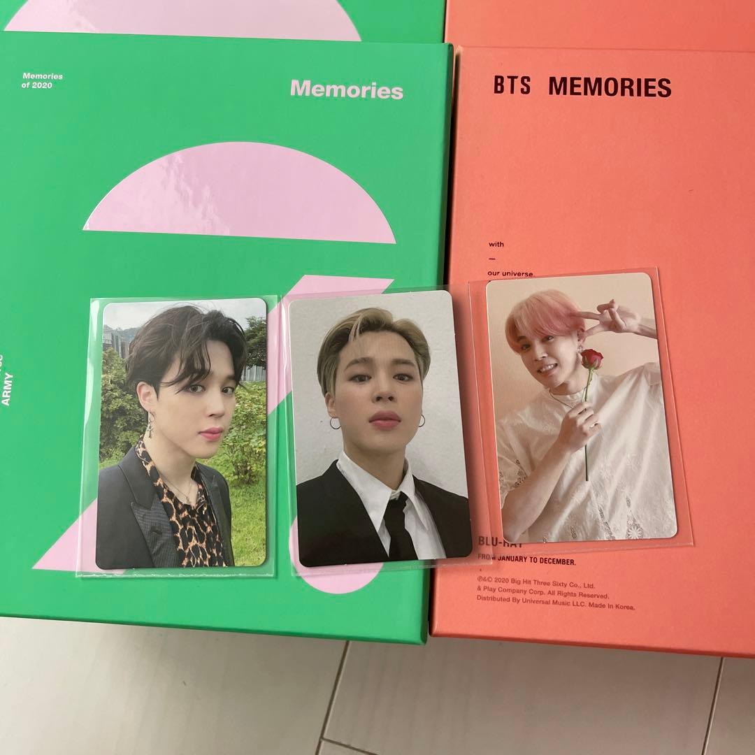 bts memories ジミン トレカ 2019 2020 Blu-ray