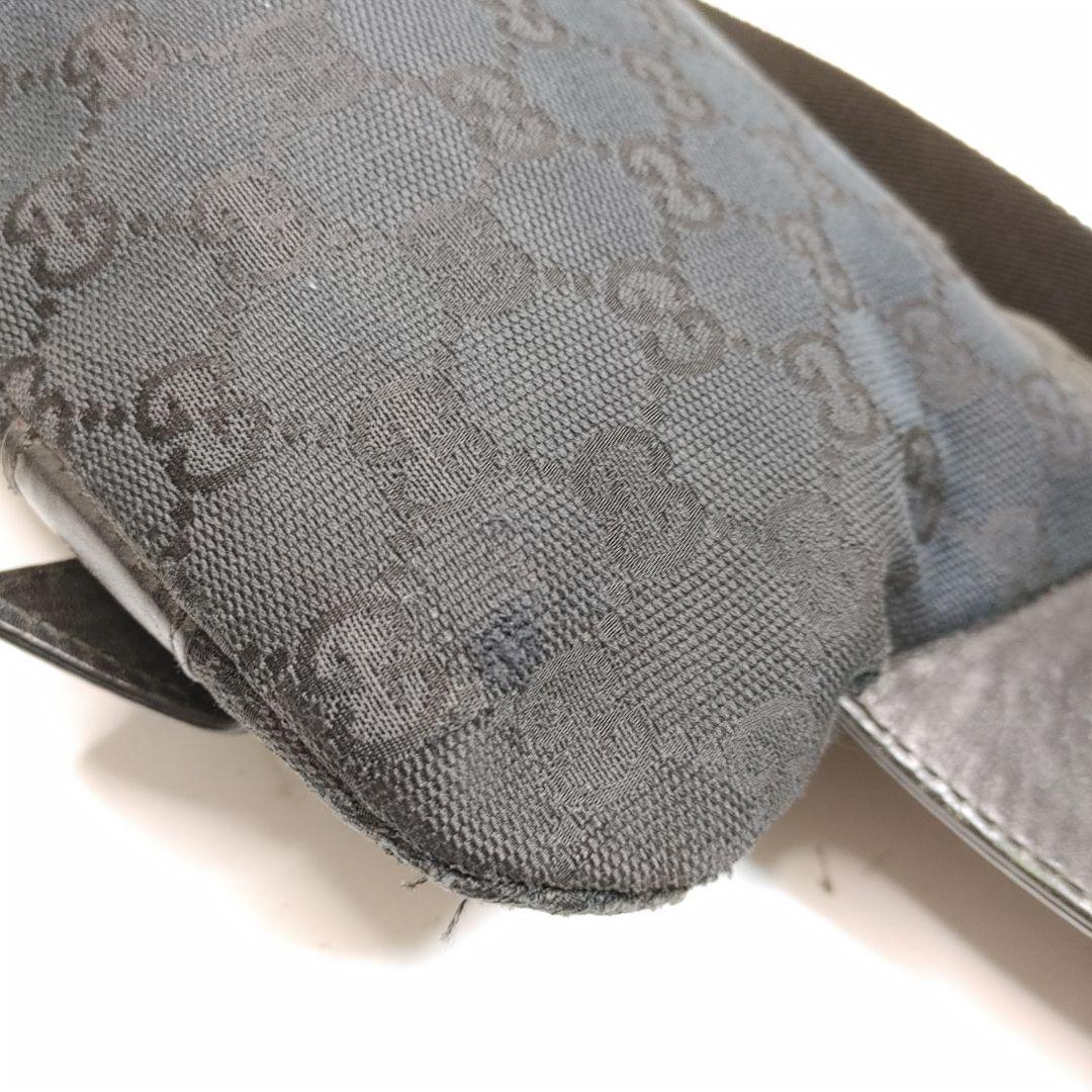 GUCCI ボディバッグ クロス GG キャンバス ショルダーバッグ