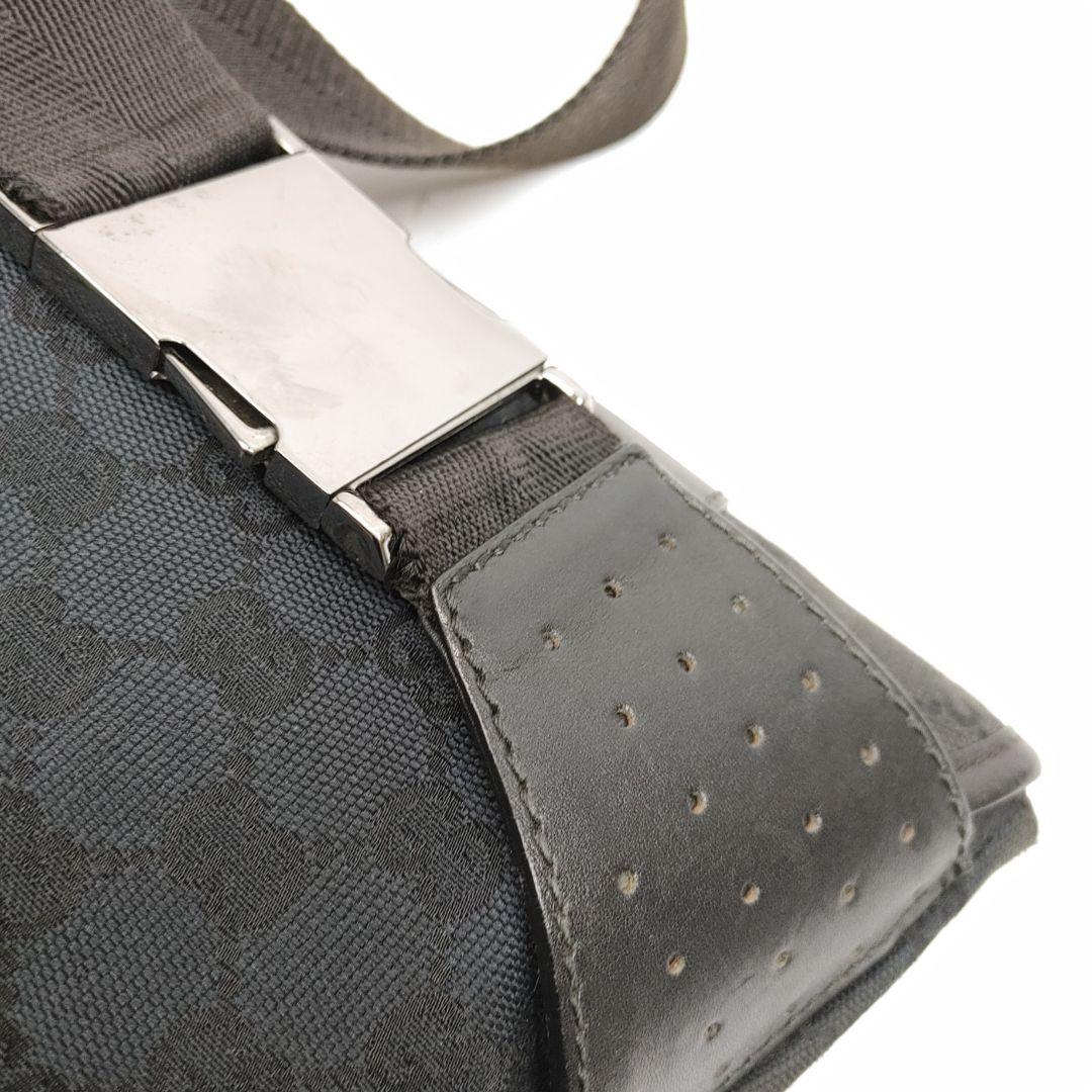 GUCCI ボディバッグ クロス GG キャンバス ショルダーバッグ