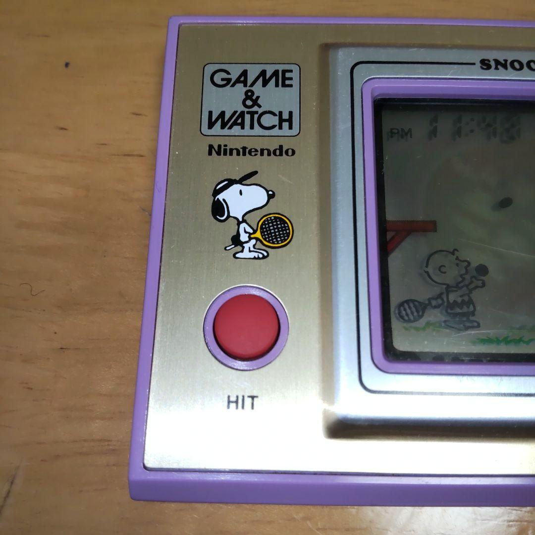 任天堂 ゲームウォッチ GAME&WATCH スヌーピー テニス SP-30