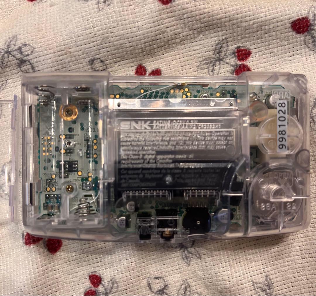 ネオジオポケットカラー 本体 IPS バックライト液晶　ソフト　その他セット