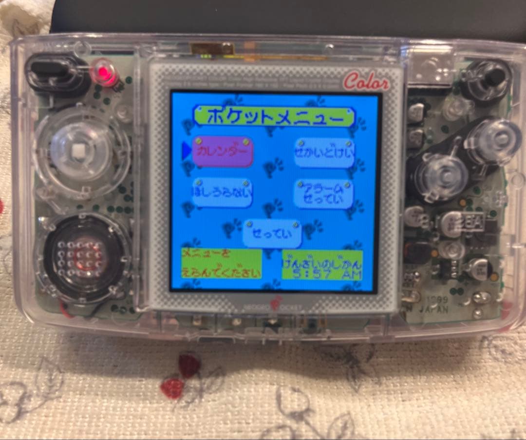 ネオジオポケットカラー 本体 IPS バックライト液晶　ソフト　その他セット