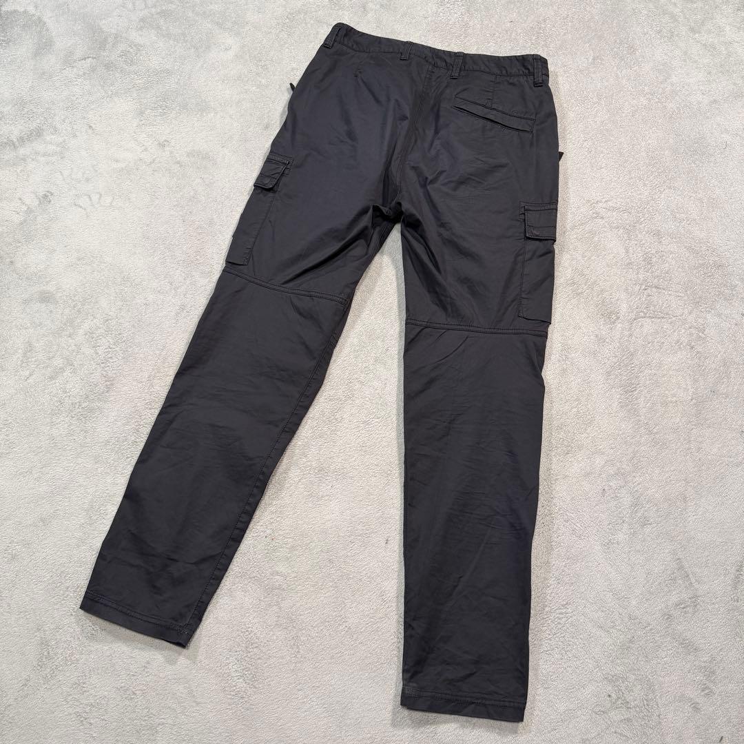 ストーンアイランド　29サイズ　カーゴパンツ　ブラック 761530419