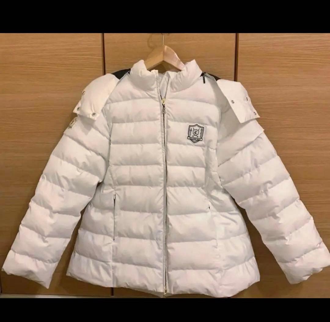 【CELFORD GOLF】中綿ブルゾン　ダウンホワイト