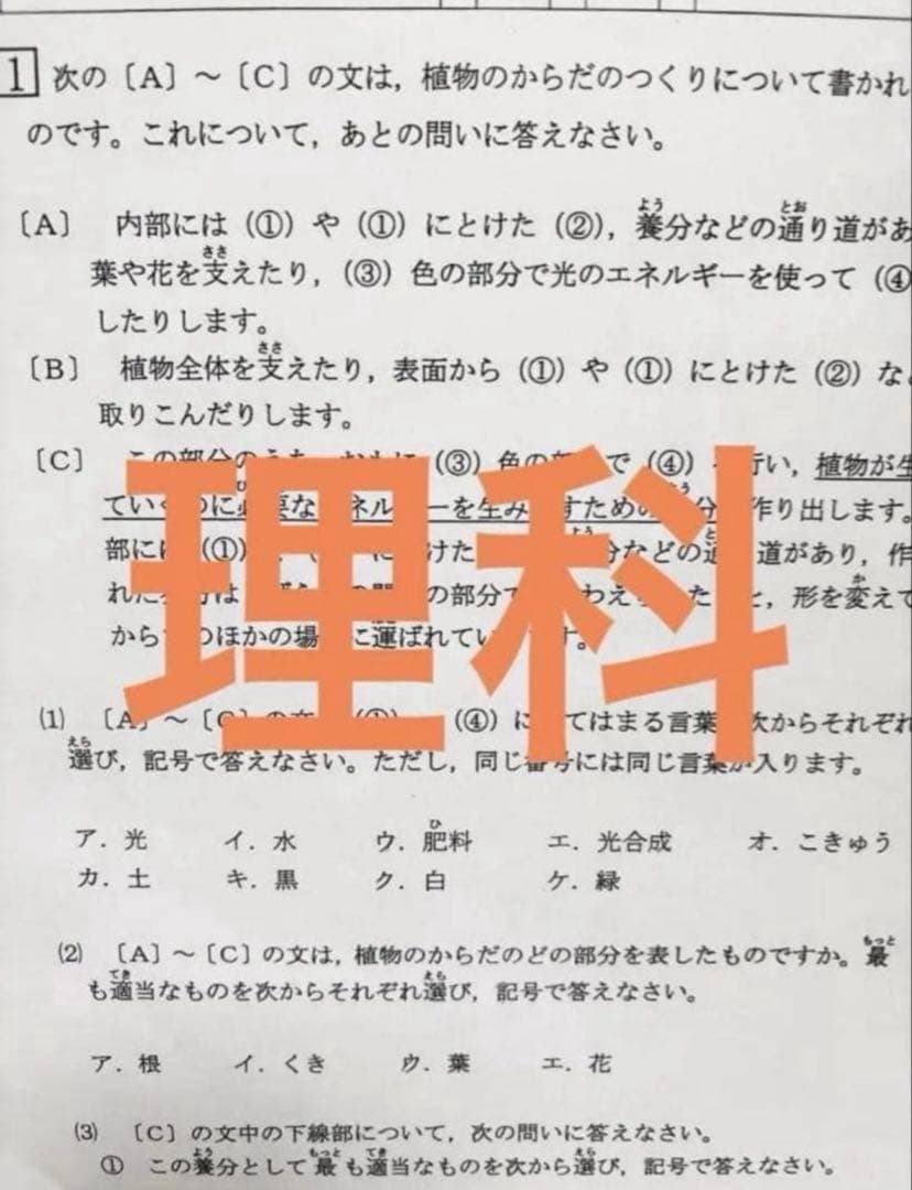 浜学園　小4 2023年度　復習テスト　Sクラス 3教科　実力、No.1〜21