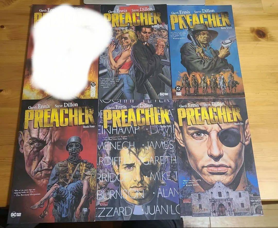 洋書 PREACHER Complete Garth Ennis