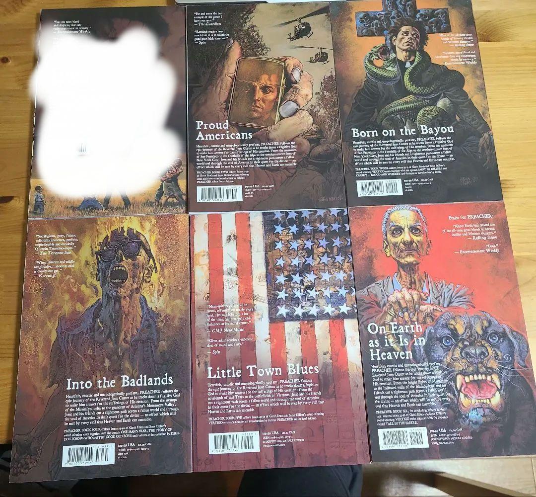 洋書 PREACHER Complete Garth Ennis