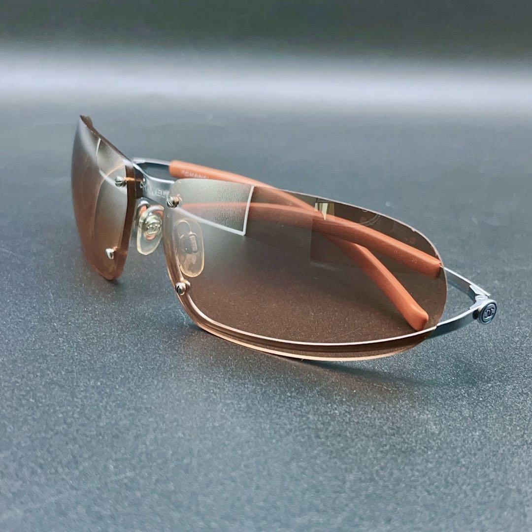 小物 CHANEL archive sunglasses under rim y2k