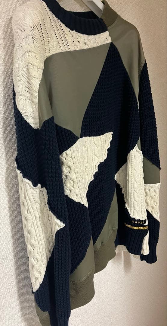 【定価104500円】sacai×hank willis thomas ニット